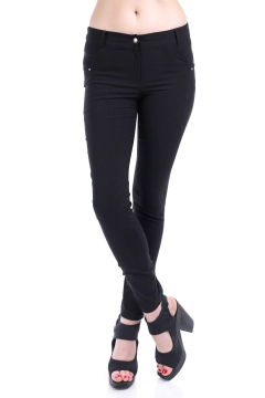 Панталон 9/10 Vikky Black - Mikena Панталон 9/10 Vikky Black